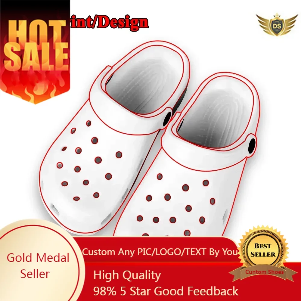 

Scarpe personalizzate zoccoli personalizzati scarpe da acqua uomo donna sandali per adolescenti giardino fai da te casa su misur