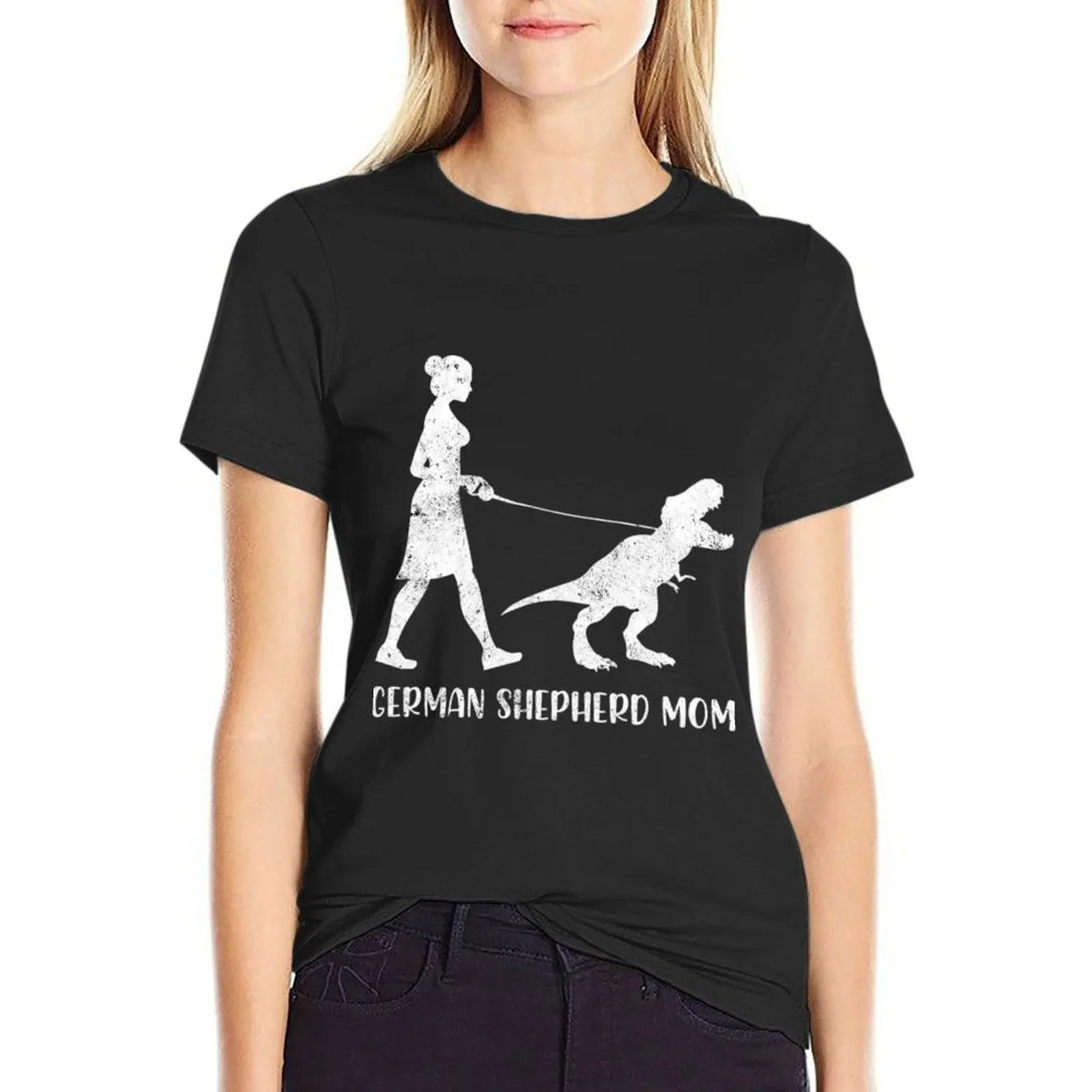

Woman German Shepherd T-Shirt hippie clothes anime clothes cute clothes Women's clothing