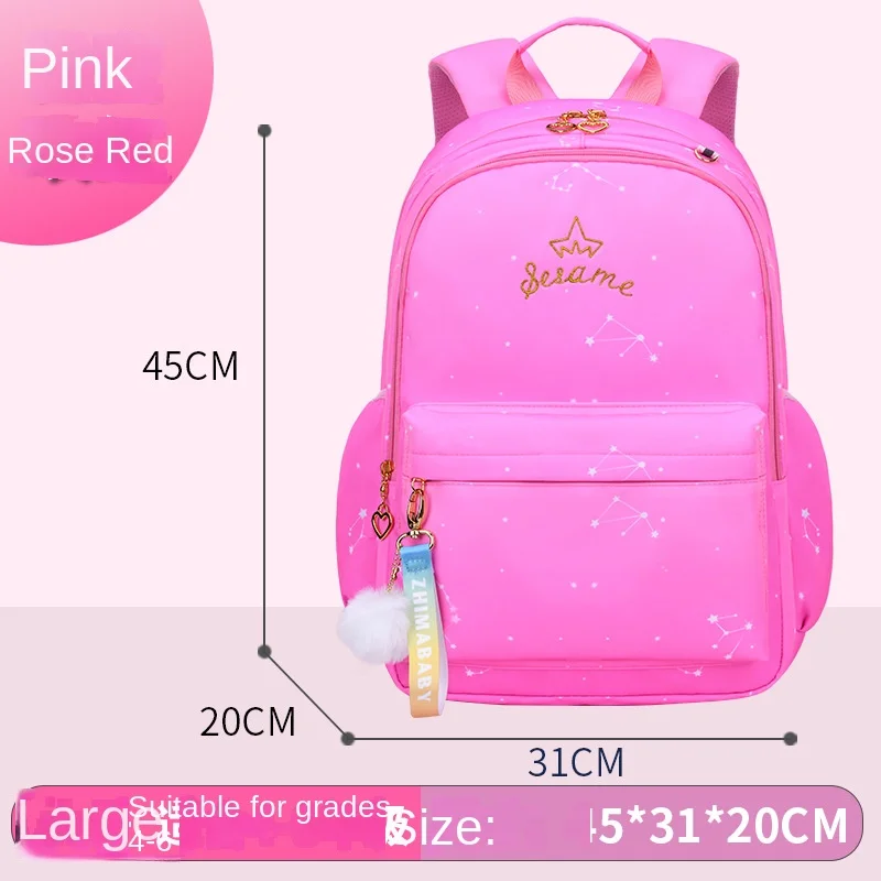 waterproof Children School Bag for Girls Primary princess school backpack Orthopedic Backpacks schoolbag kids Mochila Infantil 6