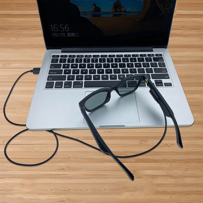 charging cable usb charging cable 60cm Flexible USB Charging Cable Bluetooth-compatible Glasses Cord For Bose Frames H8WD