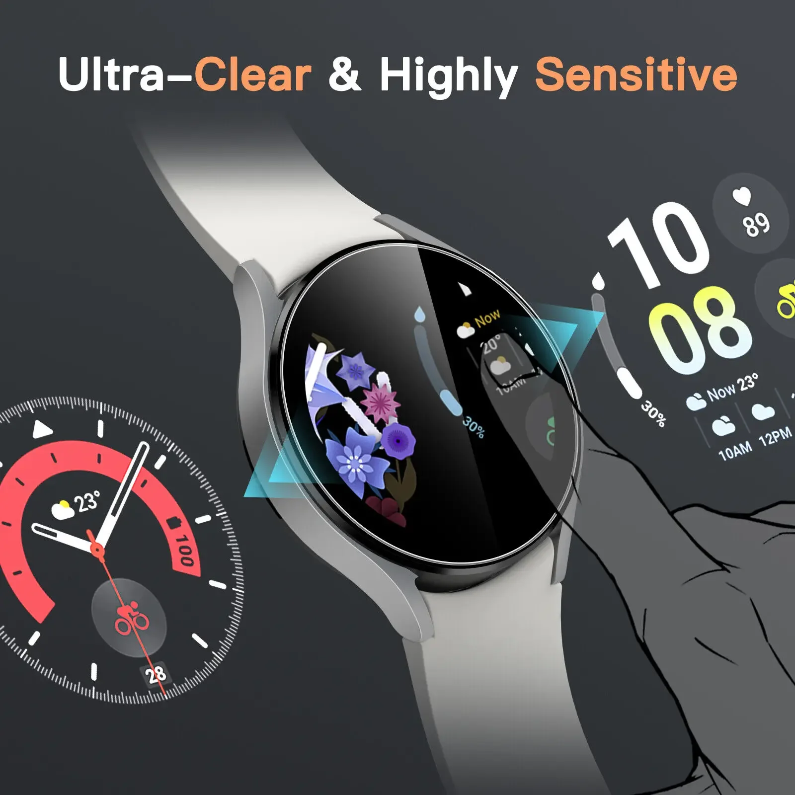 Premium Anti-Scratch Tempered Glass Screen Protector