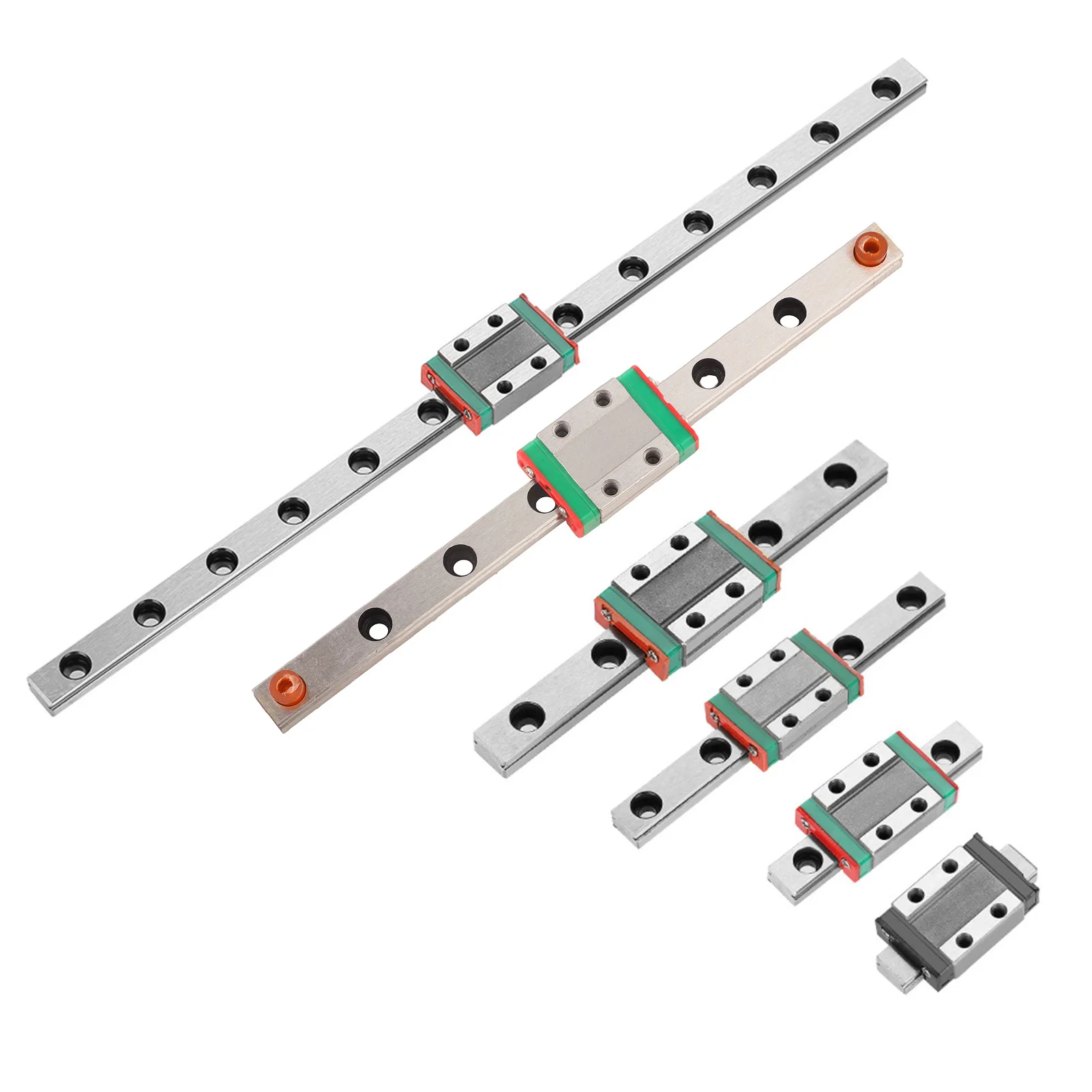 Enhanced Miniature Linear Rail with Slide Block - 9mm Width