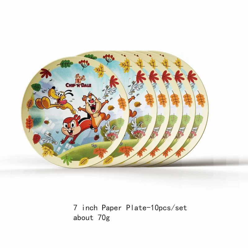 Disney čipem 'N' talea večírek zásoby laskavost dekorace nádobí talíř pohár tortovka balón čipem a talea narozeniny děti novinkou hraček