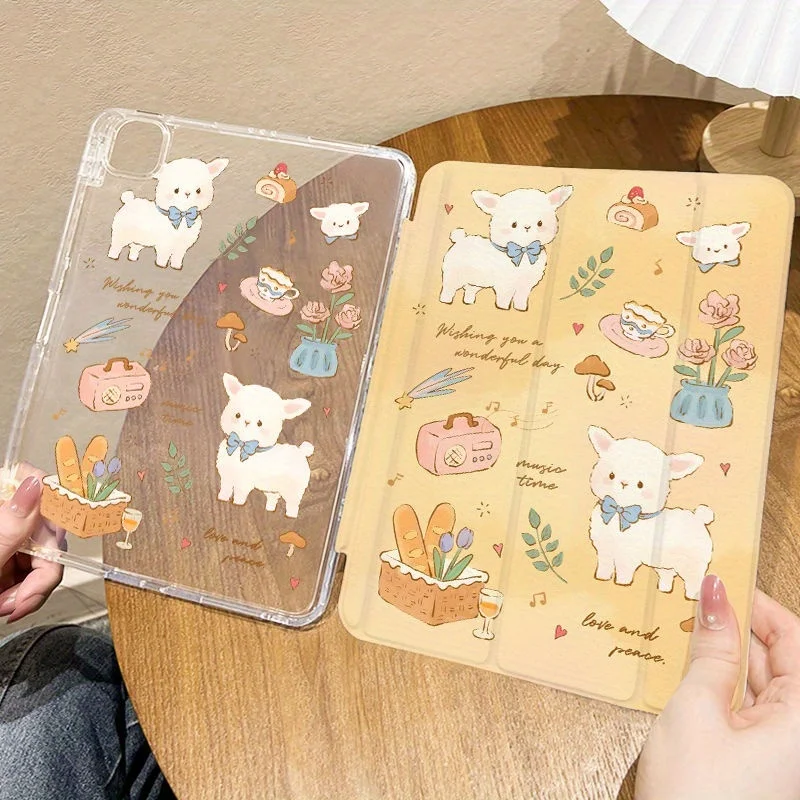 Versatile Flip Cover Protective Case with Smart TPU Design