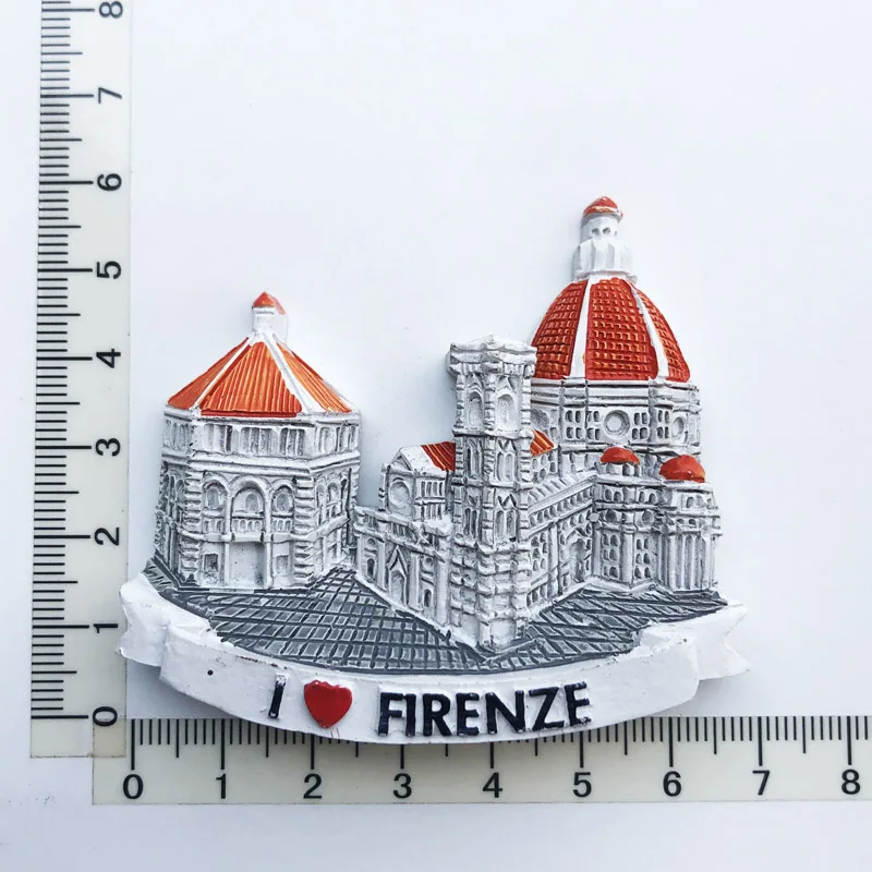 

FIRENZE Fridge Magnets Travel 3D Memorial Magnetic Refrigerator