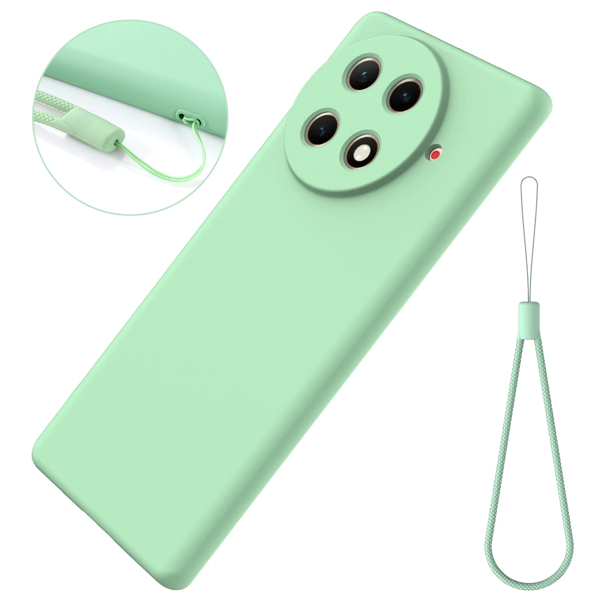 Luxury Skin-Feel Ultra-Thin Silicone Case - Soft, Shockproof, and Anti-Fall Bumper Cover