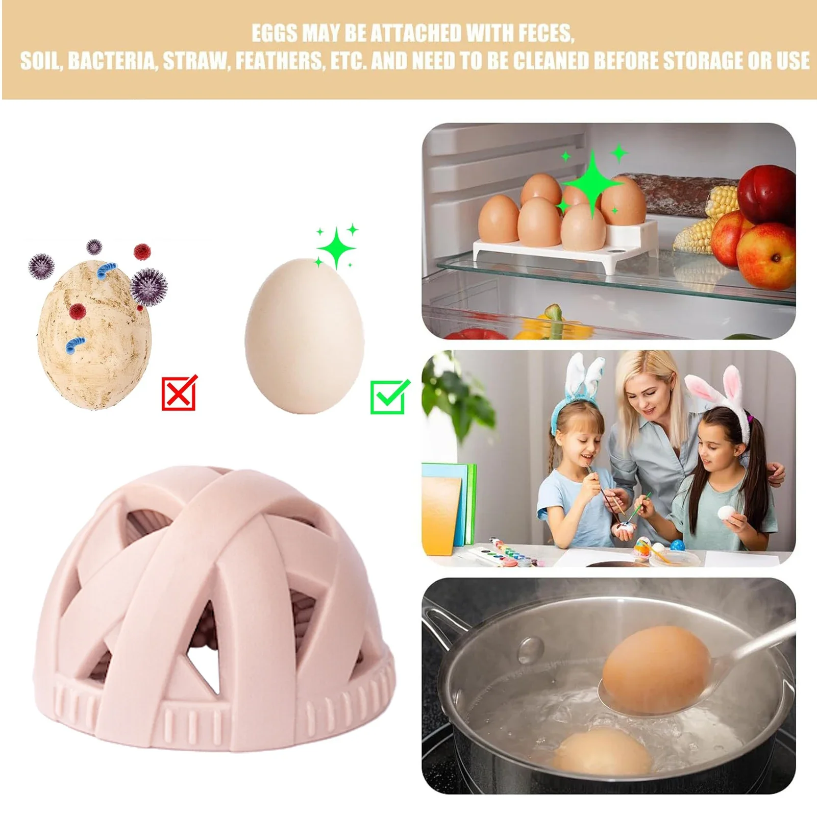 Silicone Egg White Brush Tool Cleaning Egg Brush Multi functional and Easy Cleaning Kitchen Accessories Small Tool silicone cooking tools