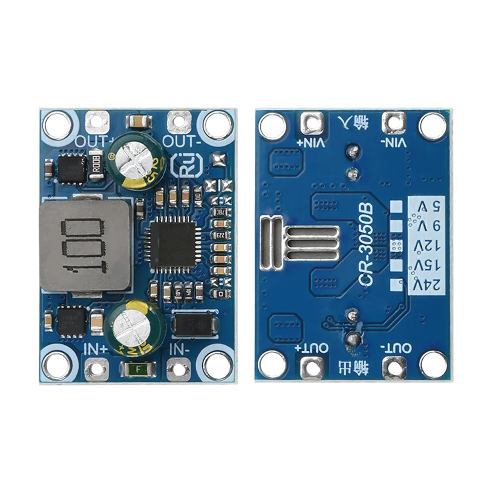 High-Efficiency Adjustable Voltage Regulator Module - Low Ripple, 5A Output