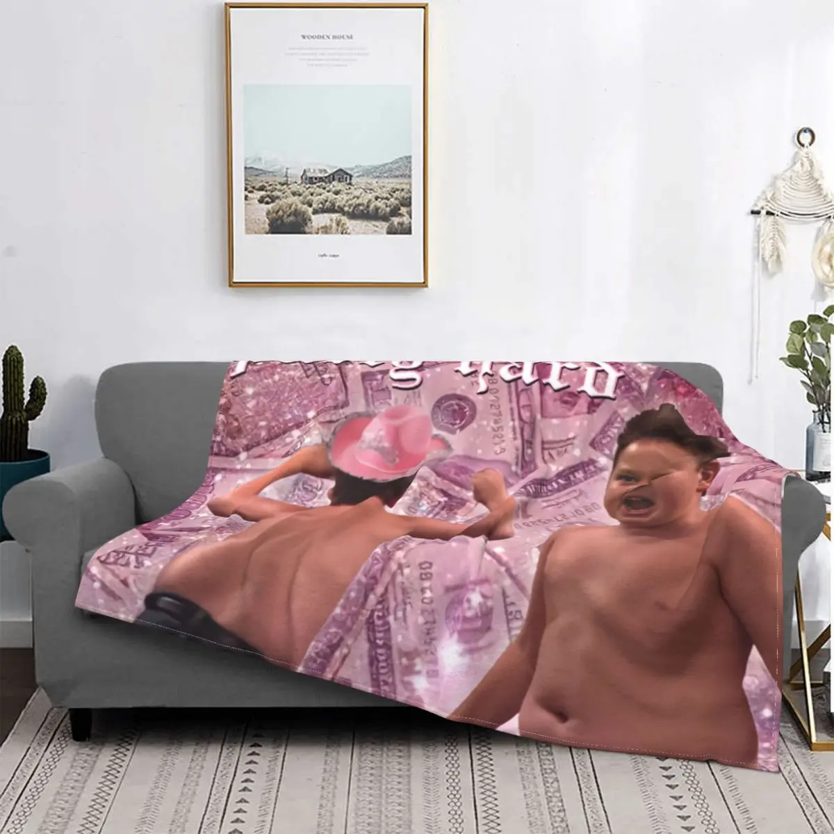 

Gibby Party Energy Blanket Soft Fleece Spring Warm Flannel Funny Throw Blankets for Sofa Outdoor Bedding Bedspread
