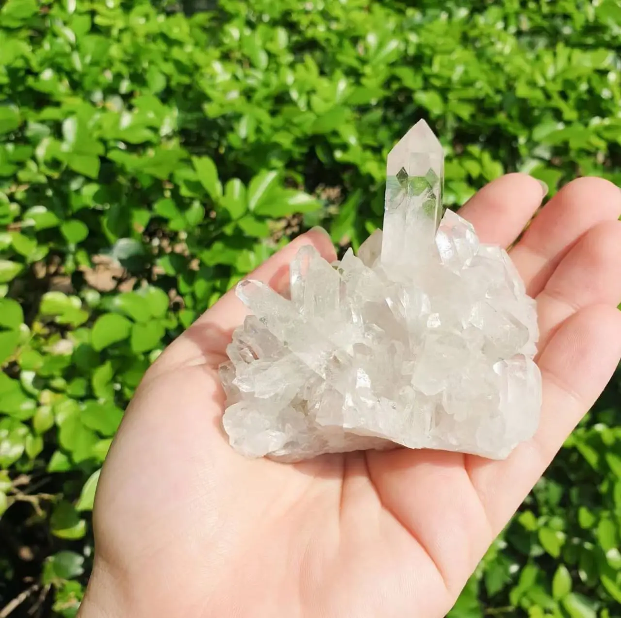 High Quality Natural Clear Quartz Cluster Raw Crystals Healing