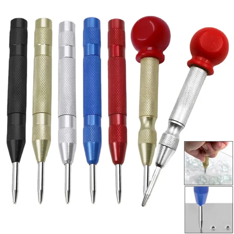Positioning Hole Drill Tools Punch Marker Metal Automatic Kerner