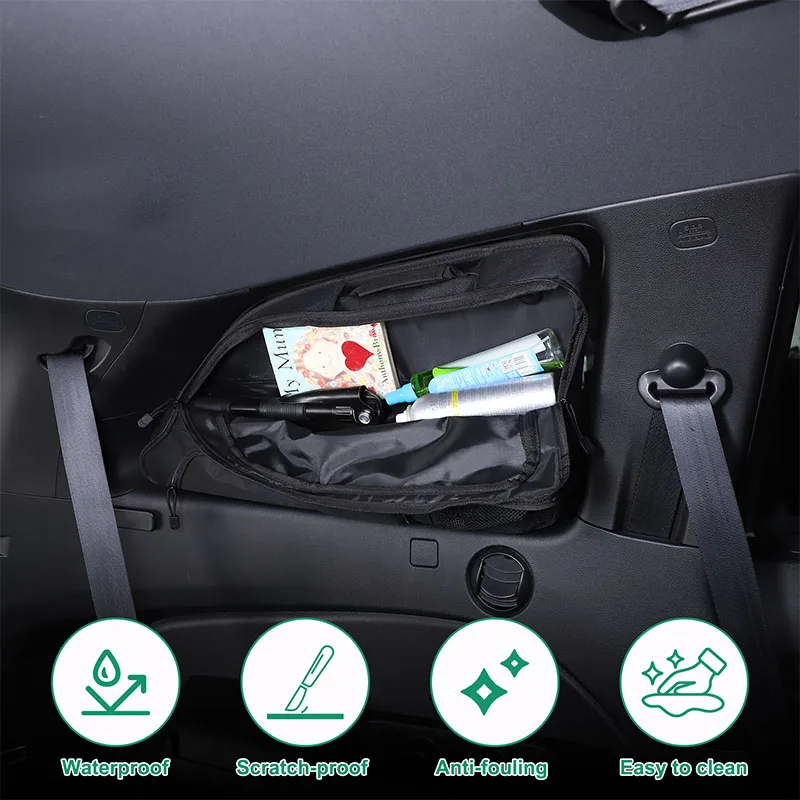 

For Honda Pilot 2016-2022 Oxford Cloth Black Car Trunk Storage Box Bag Cargo Tools Tidying Package Car Accessories