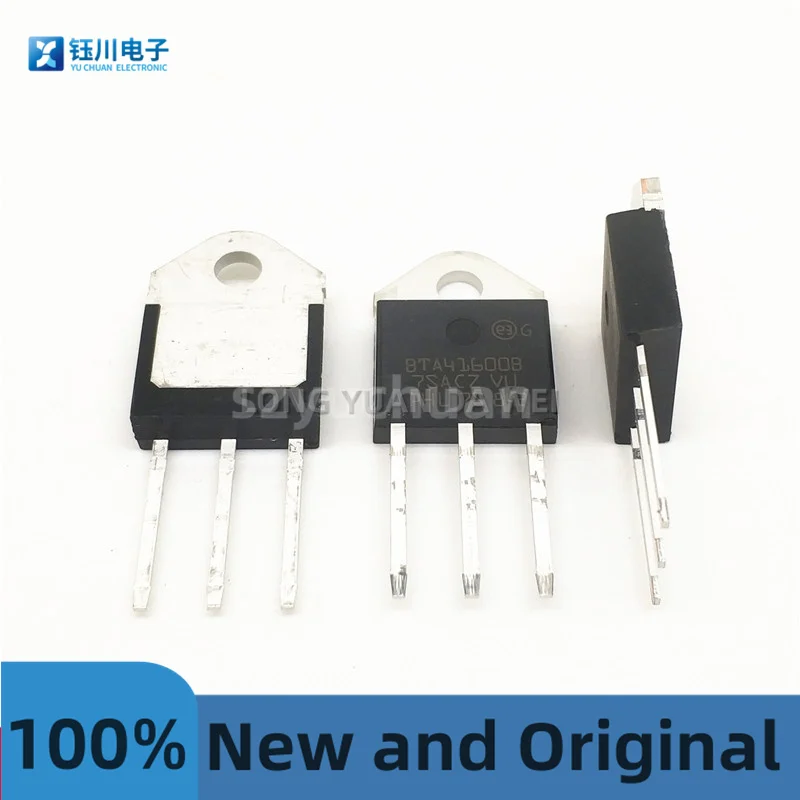 (5pcs) Bta41-600b New Original Top-3 Package 40a/600v Three-terminal Triac Bta41-600brg