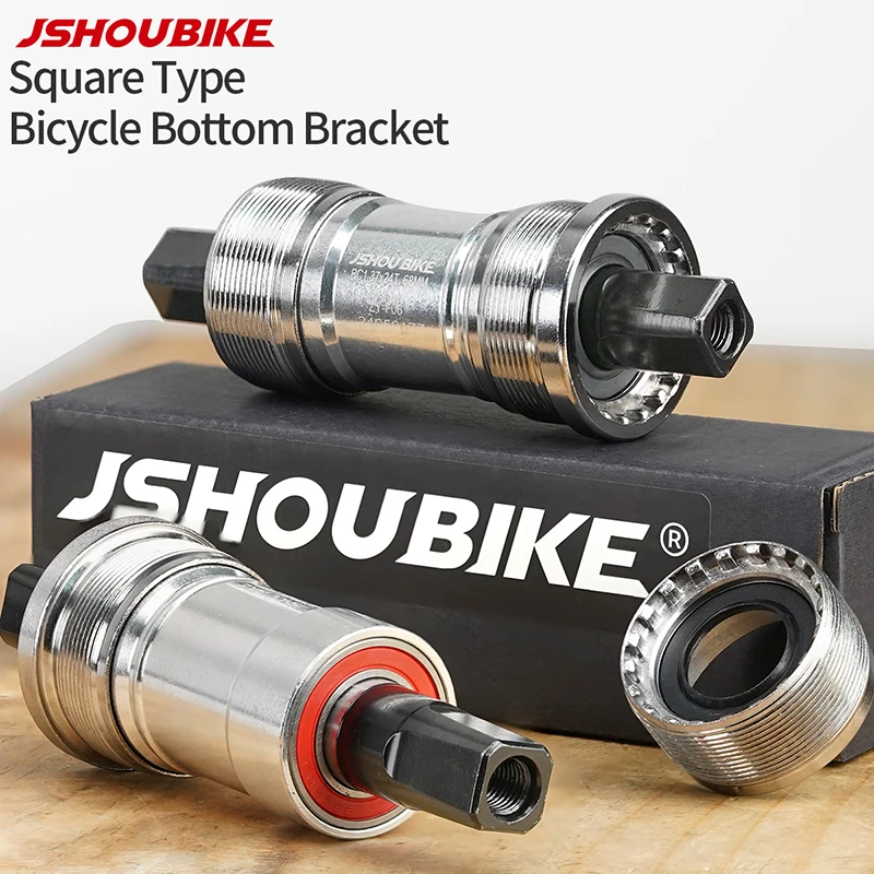 Bike Crankset Square Taper BSA 68mm Sealed Bearing British Threaded Bottom Bracket for MTB Road Bikes