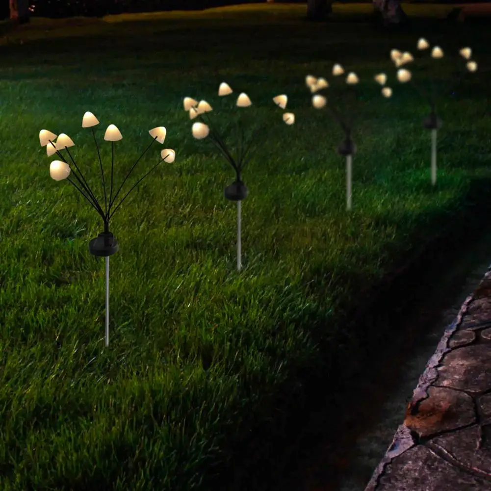 

Solar Mushroom Light Solar Powered Decorative Lights Color Changing Solar Mushroom Lights Outdoor Garden Decoration for Parties