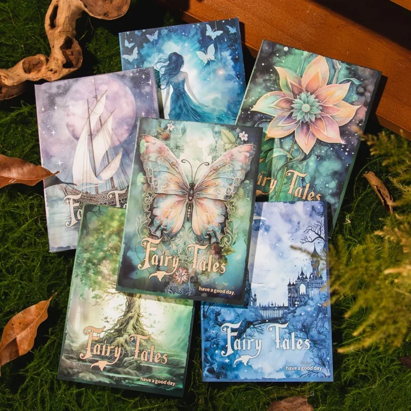 

30 Sheets Fairy Tales Material Papers Vintage Forest Flower Scrapbooking Papers Decorative Stickers DIY Journal Craft Paper