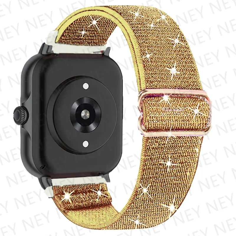 Shiny Elastic Smartwatch Strap - Available in 20mm/22mm Sizes