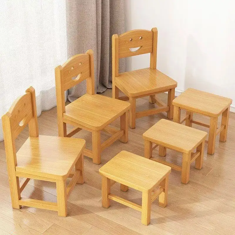 Small chair for household use, sturdy and durable, can be stacked, shoe changing stool, can sit at the door, bathroom toilet sto 5