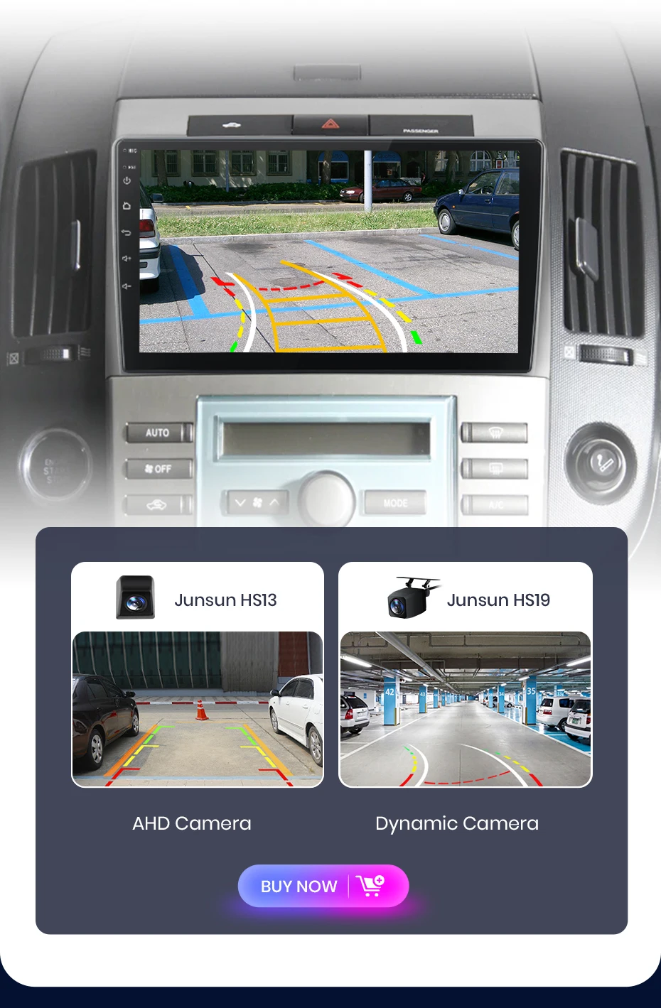 Junsun carplay android auto autoradio für toyota corolla verso 2008-2015 gps intelligente systeme tereo multimedia autoradio – Detail 16