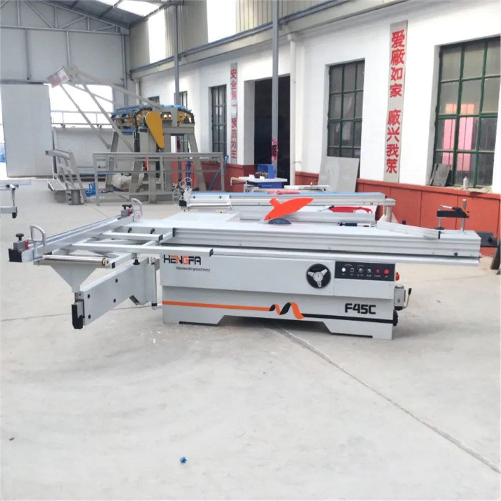 3000mm square format saw with scoring saw factory price /wood panel with 45 degree/panel sliding table machine