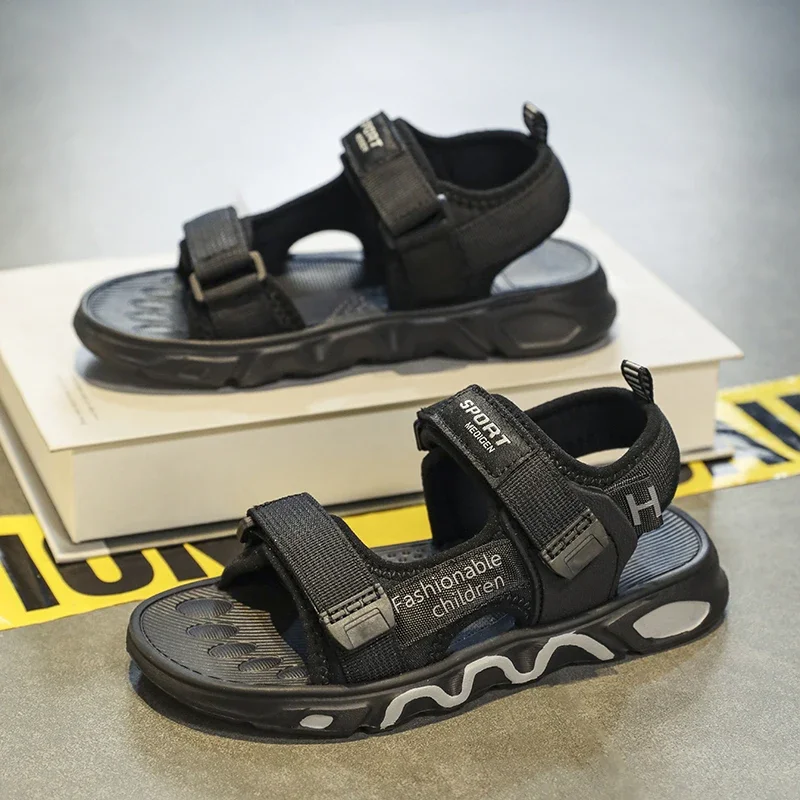 

Kids Sandals Fashion Summer Boys Chilren Shoes EVA Sole Lightweigh 5~10Y Toddler Sandalias for Children 682