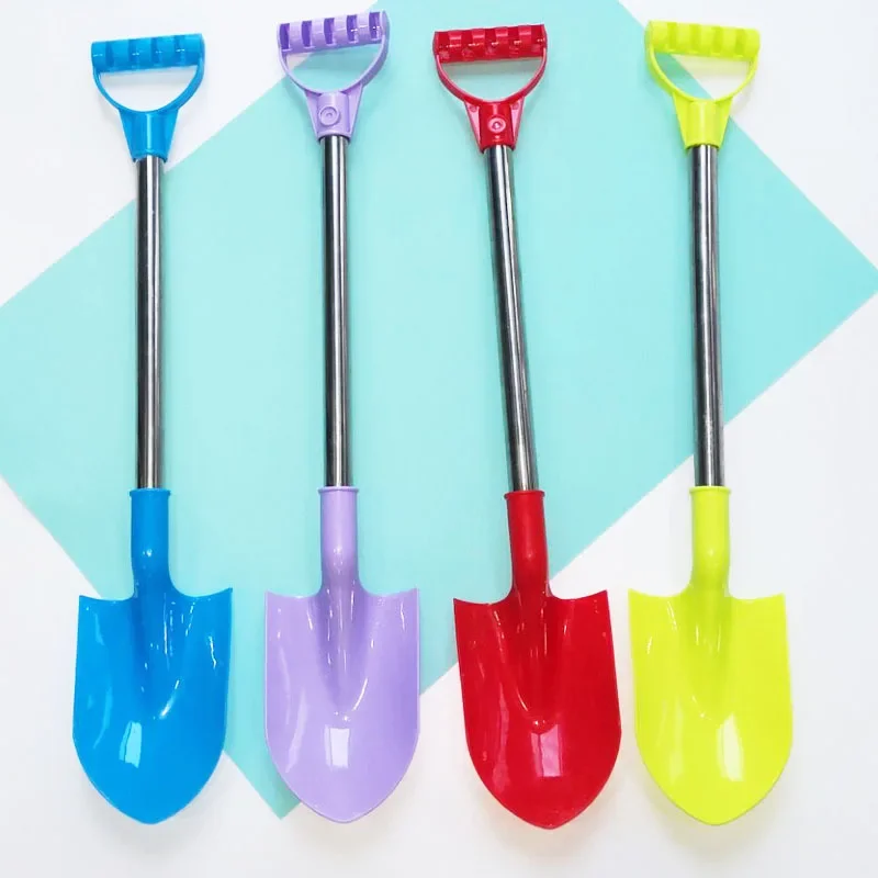 Children's Snow Tool Stainless Steel Shovel Sand Digging Excavation Tool Supermarket Gift Toys Beach Play Sand Shovel