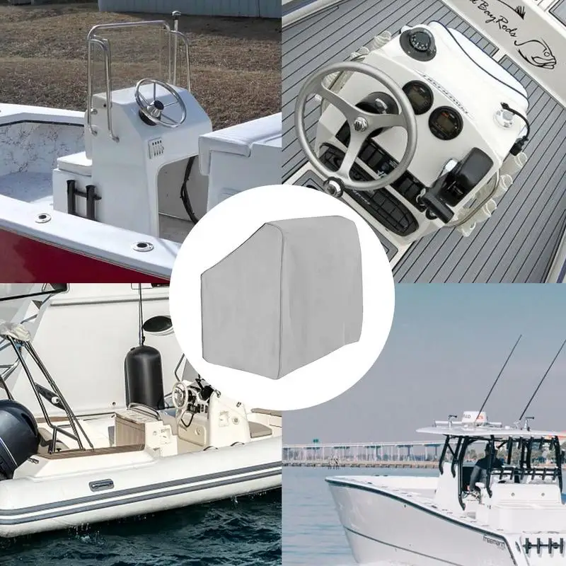 46X40X45 Inch Boat Yacht Center Console Cover Mat Waterproof Dustproof Anti-UV Keep Dry Accessories fishing boat cover boat cover
