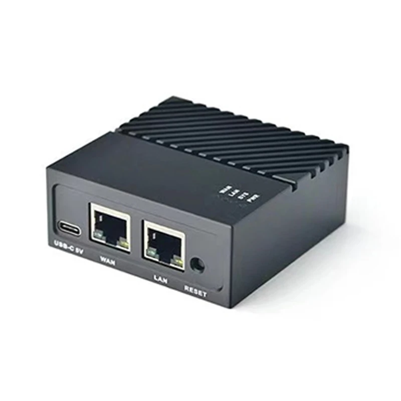 

G5AA Mini Router Nanopi R4S Dual Gigabit Ethernet Port 1GB/4GB Full Metal for She