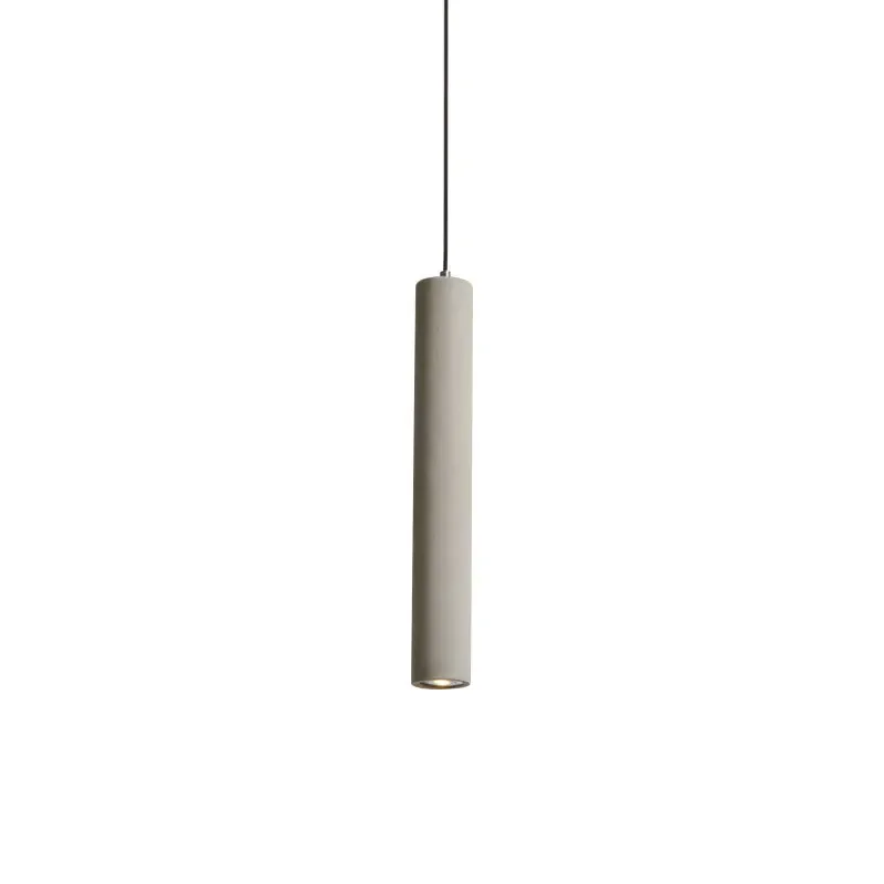 

Cement Pendant Light LED Gray Concrete Suspension Lamp Ceiling Chandelier Dinning Room Restaurant Hanging Lighting