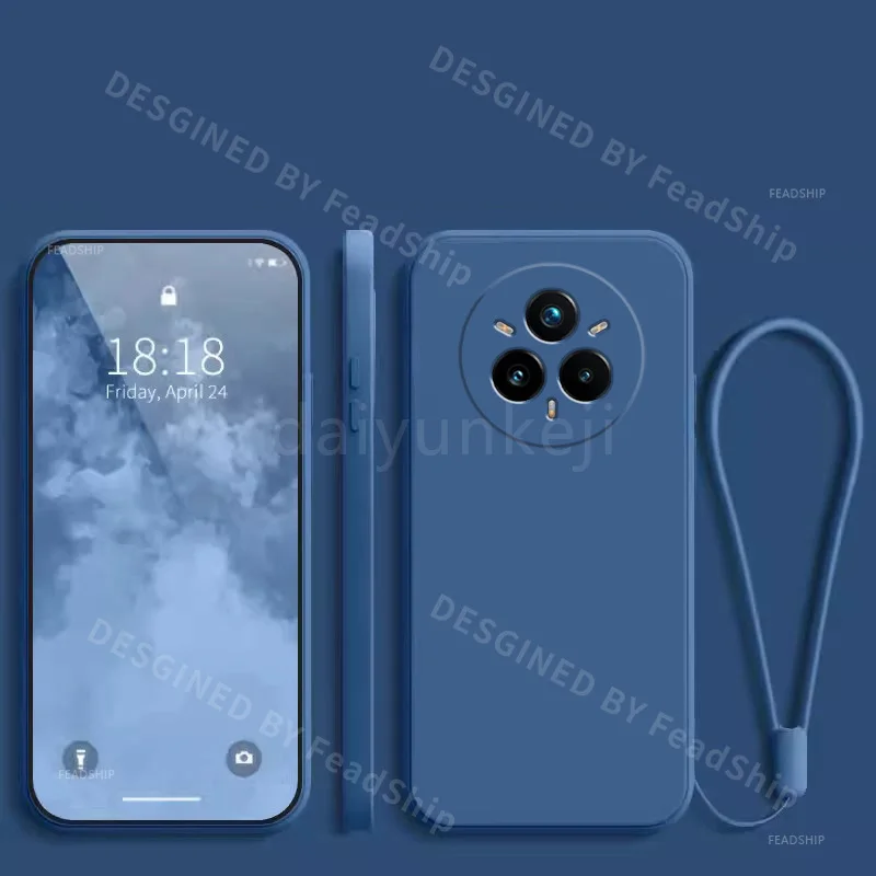 Luxury Silicone Protective Phone Case with Screen Film Protector