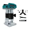 Brushless Electric Trimmer 5-speed Trimming Woodworking Machine Wood Router Milling Engraving Slotting For Makita 18V Battery 1