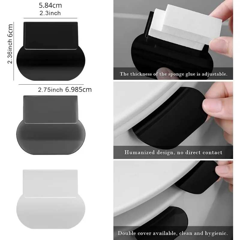 Toilet Seat Cover Holder, Toilet Seat Lifter Handles Seat Cover Lifter - Avoid Touching Toilet, Toilet Seat Holder Lift Tools