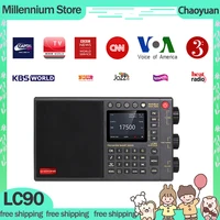 Chaoyuan LC90 Radio Bluetooth All-Band FM Radio Card IPS Screen CHOYONG LC90 Outdoor Speaker Global Radio Receiver Custom Gifts 1