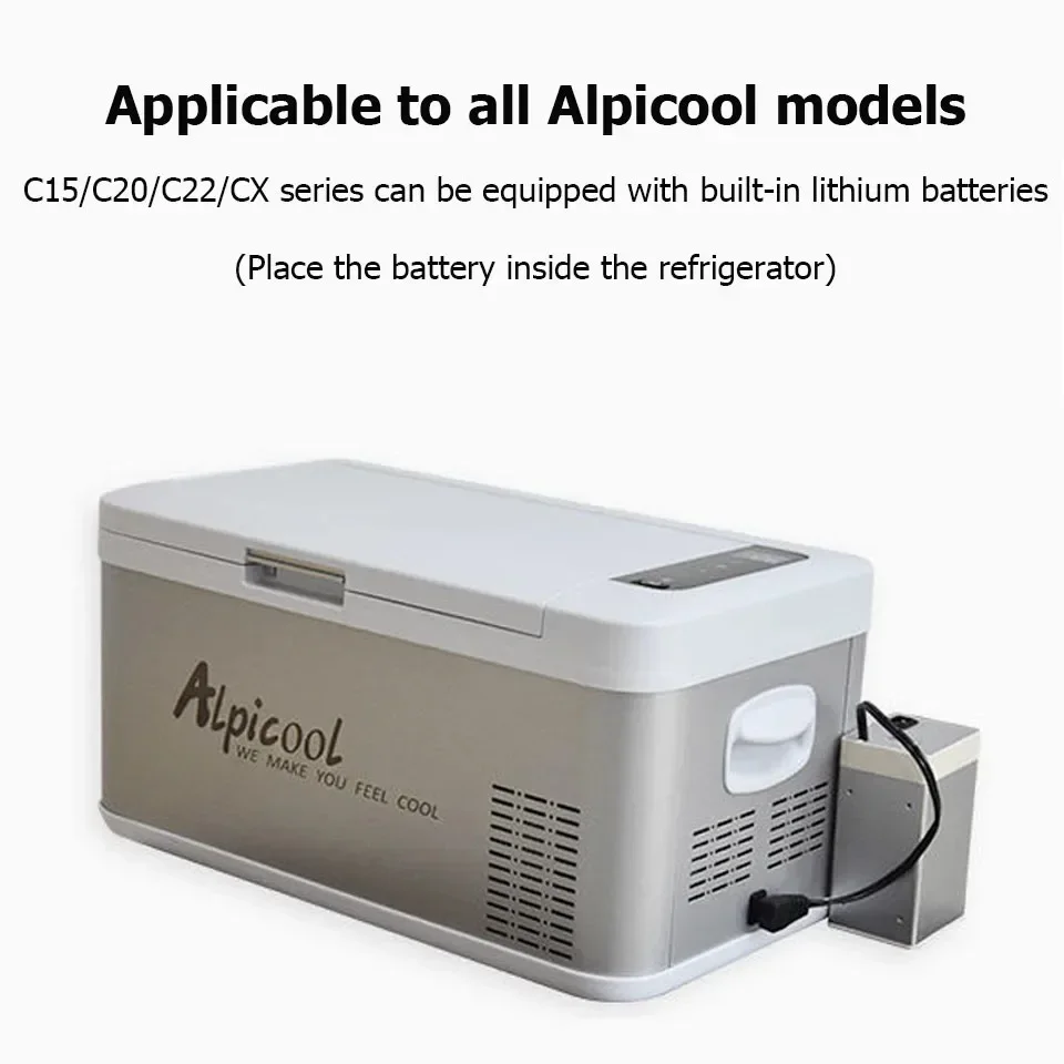 Car Refrigerator Accessories Alpicool Home Car Refrigerator Lithium Battery