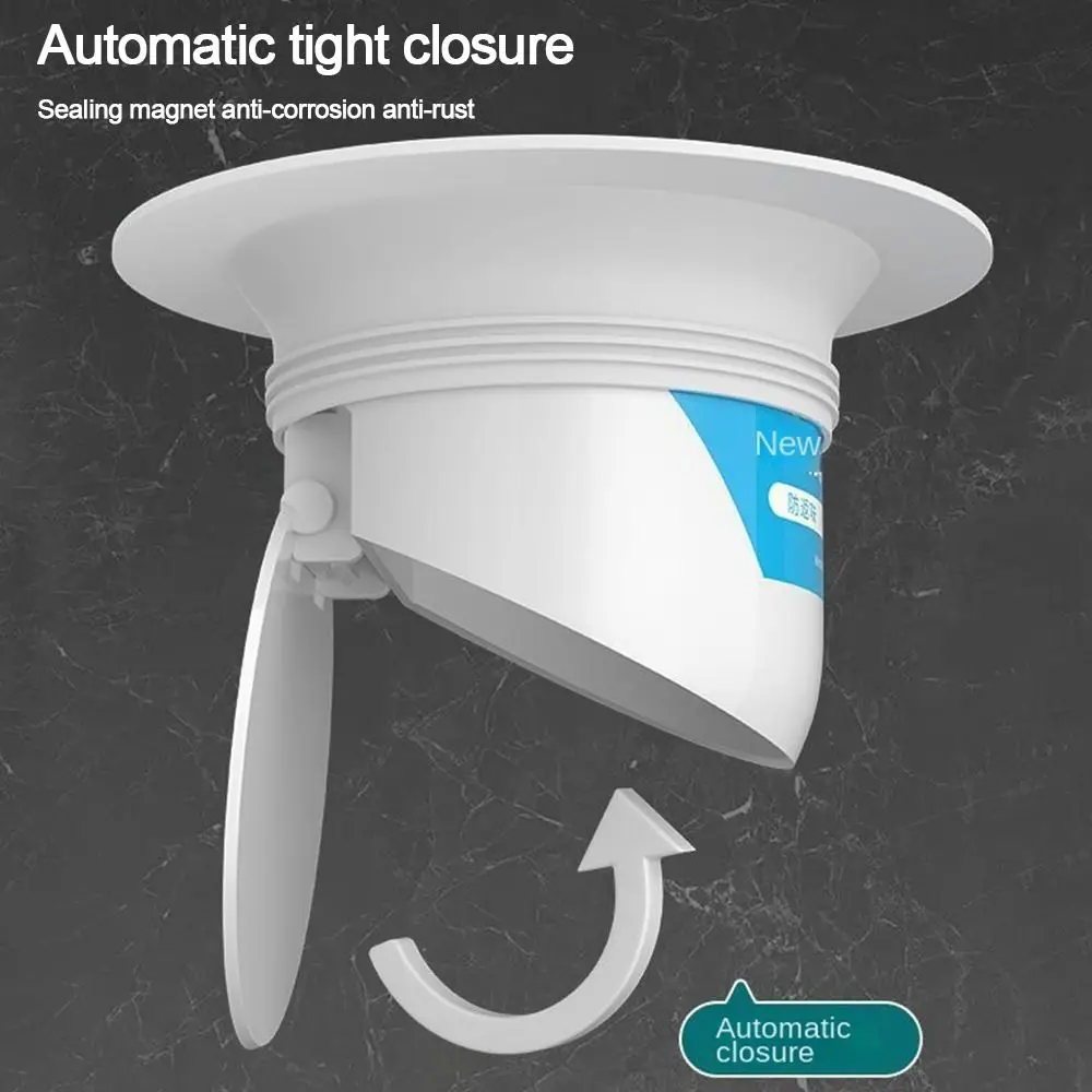 Description Picture 5 of itemPlastic Squatting Pan Anti-smell Plug Deodorize white Squatting Pit Smell Stopper Anti-Odor Prevent Sewage Overflow