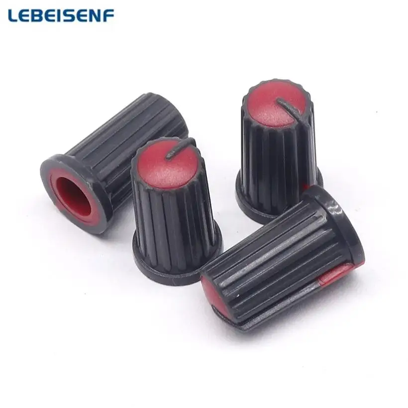 5 Pz = 1Set Per Yamaha Mixer Potenziometro Manopola Cap / 90 Gradi D Foro Manopole Caps Cover Rosso Giallo Blu Verde Bianco