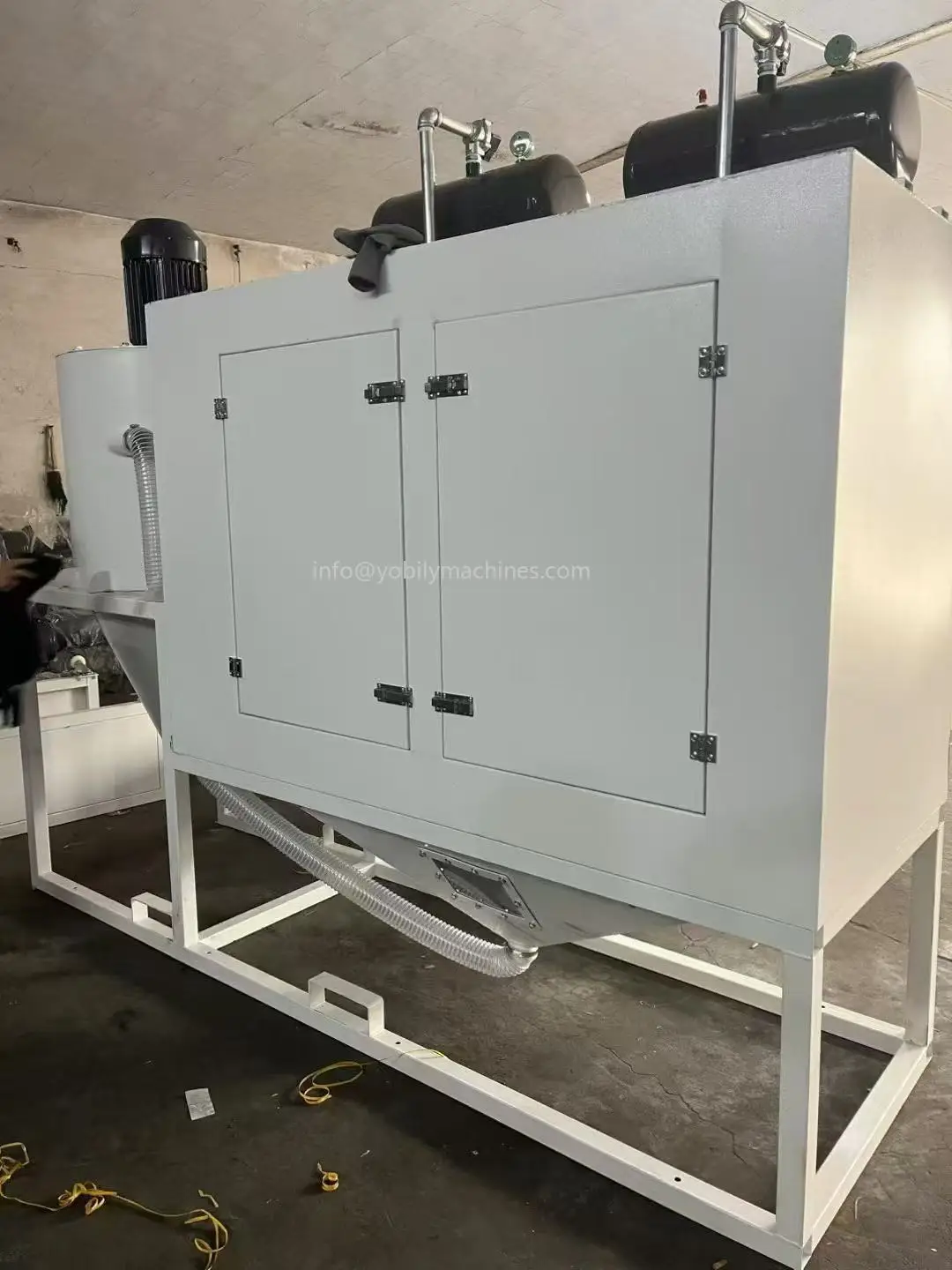 FS1500 20HP 15KW High Vacuum Industrial Cyclone Dust Collector - Image 5