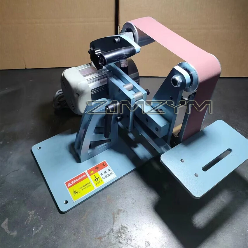 110V/220V 750W Electric Belt Sander Vertical And Horizontal Dual Use Belt Sander Polishing Grinding Machine Belt Grinder Machine 2