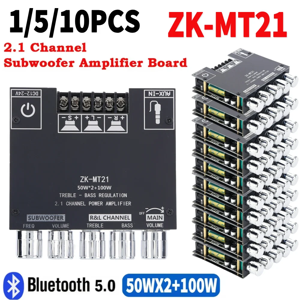 ZK-MT21 2.1 Channel Subwoofer Digital Power Amplifier Board