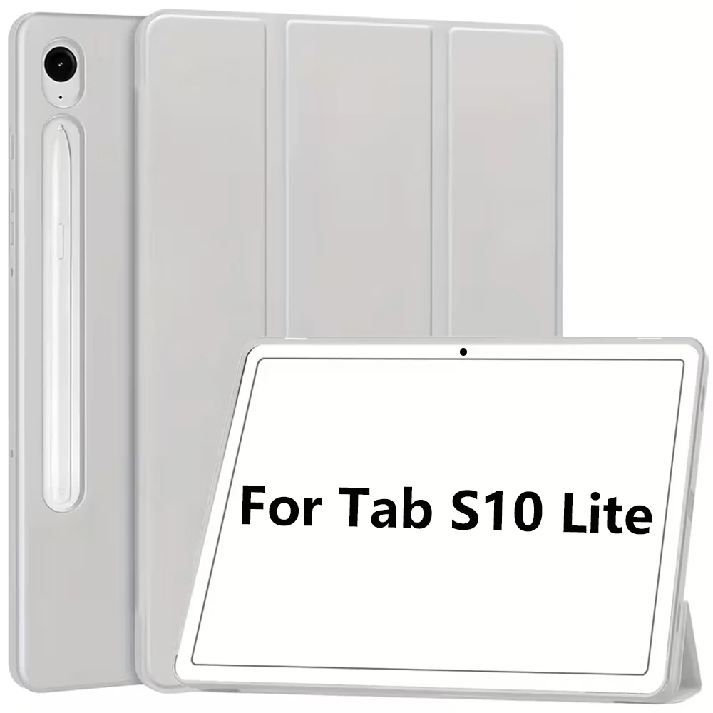 Soft TPU Tri-Fold Stand Protective Tablet Cover with Auto Wake/Sleep Feature, 10.9-Inch