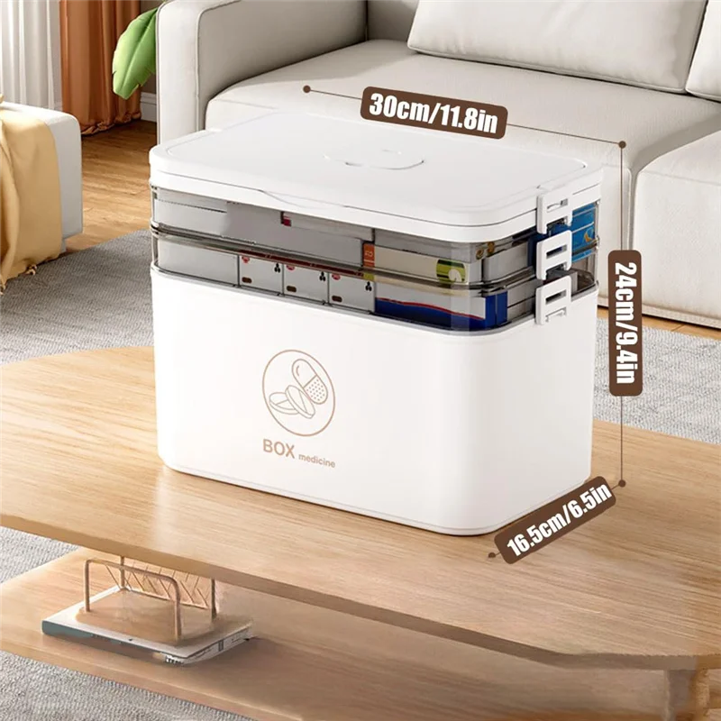 Medicine Storage Box Portable Medicine Box Portable Medicine Storage Box Multifunctional Storage Box For Home Travel