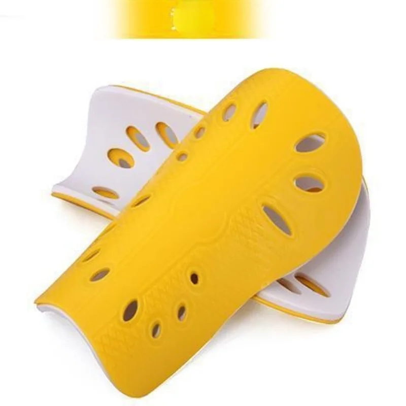 1 Pair Outdoor Sport Leg Protective Gear Breathable Shin Guard Football Shin Pads Plastic Guards Leg Protector for Kids Adults
