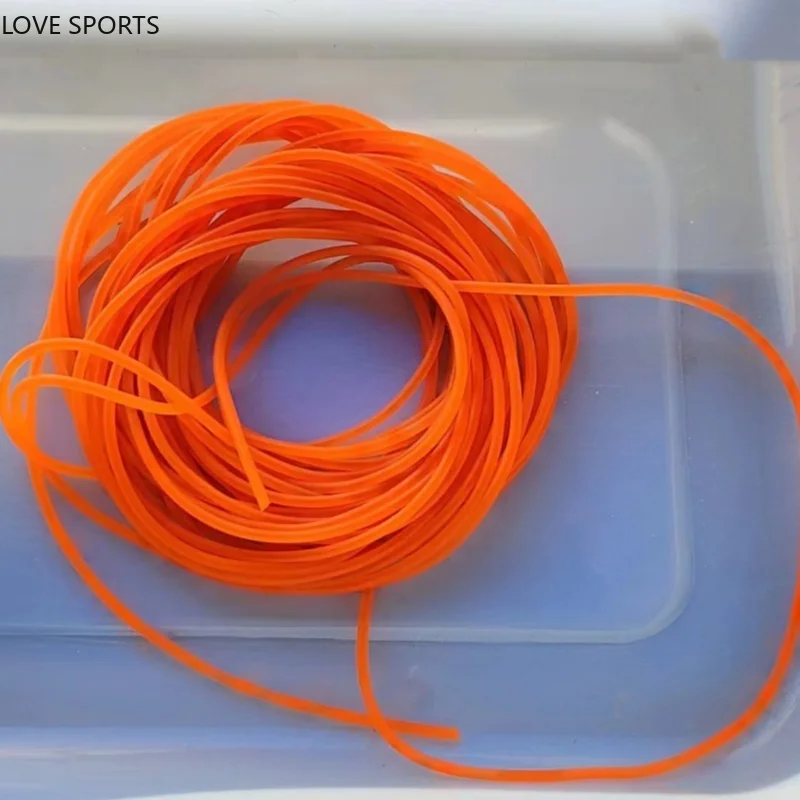 Fishing Rope 5/10 Meters Diameter 2.2mm Elastic Rubber Line Band Accessories fishing rope fishing line fishing rubber band
