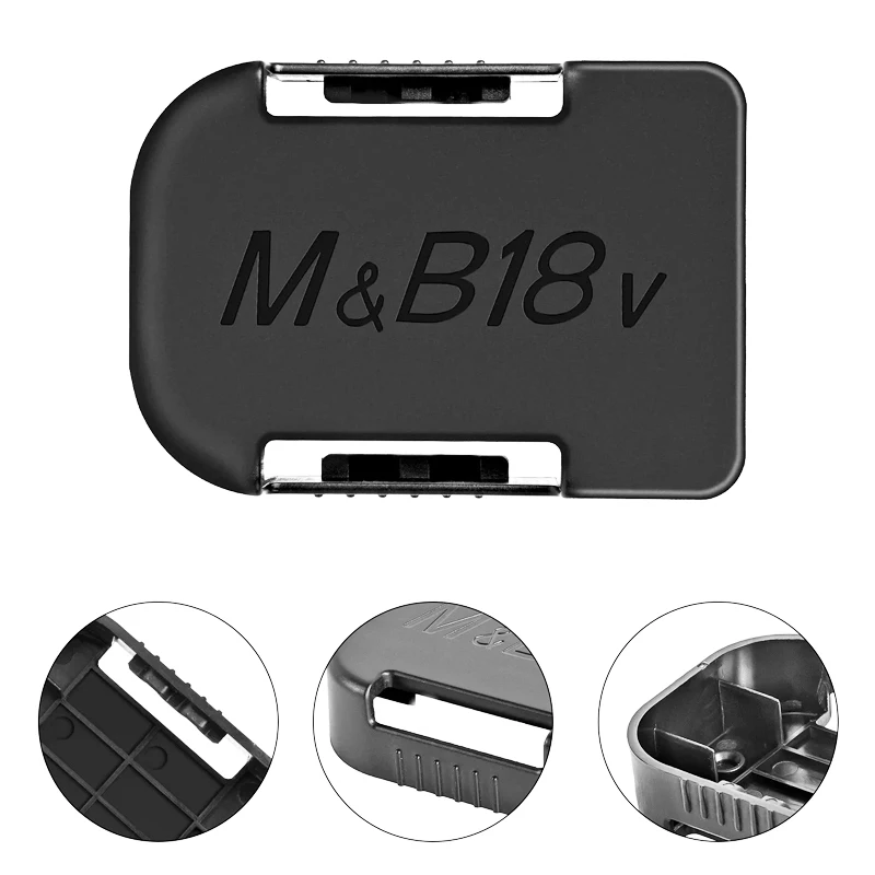 5pcs Tools Power Battery Mounts Storage Stand Holder Makita 18V 14.4V Fit Bosch Battery Hold Shelf Rack Storage Case