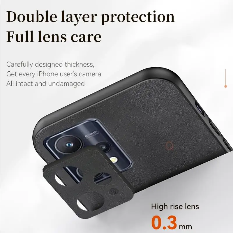 Realme10 8pro 9pro Luxury Sheepskin Leather Case For Oppo Realme 8 9 9i 10 Pro Plus 4g 5g Retro Men Back Cover Realme8 Realme9