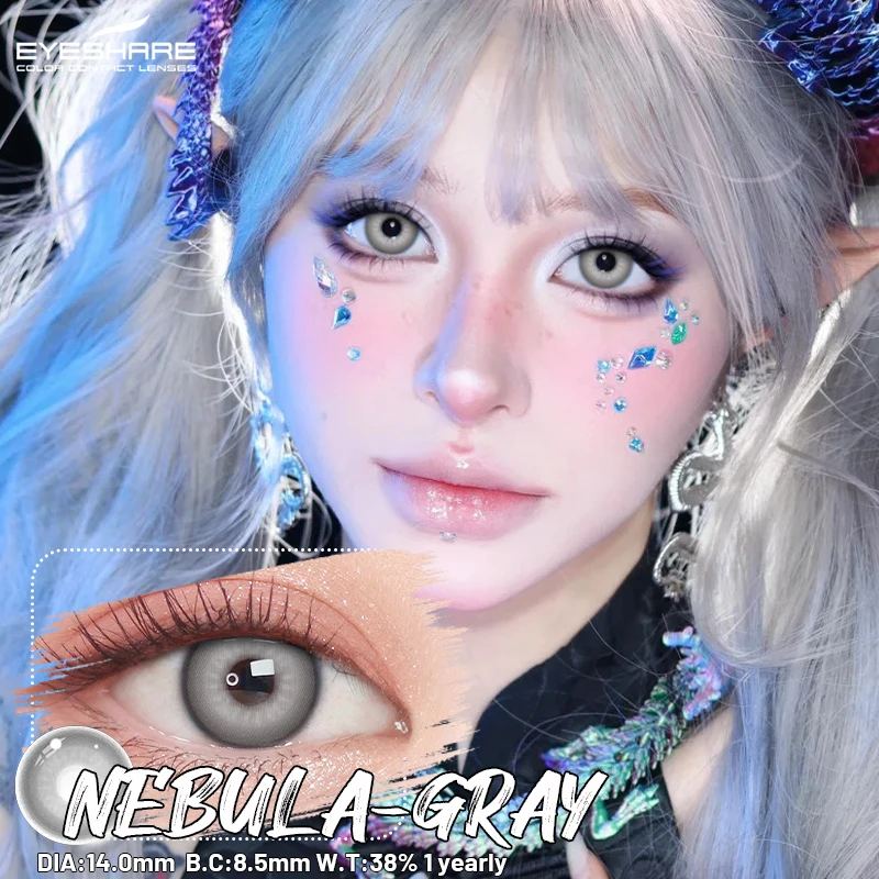 Vibrant Anime Fantasy Contact Lenses for Cosplay and Halloween