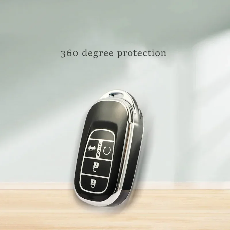 Auto Smart Chiave A Distanza Fob Della Copertura Della Cassa Per Honda Civic Accord Cy Odyssey CR-V XR-V HR-V Vezel Jade Jazz Crider Accessori Auto  34