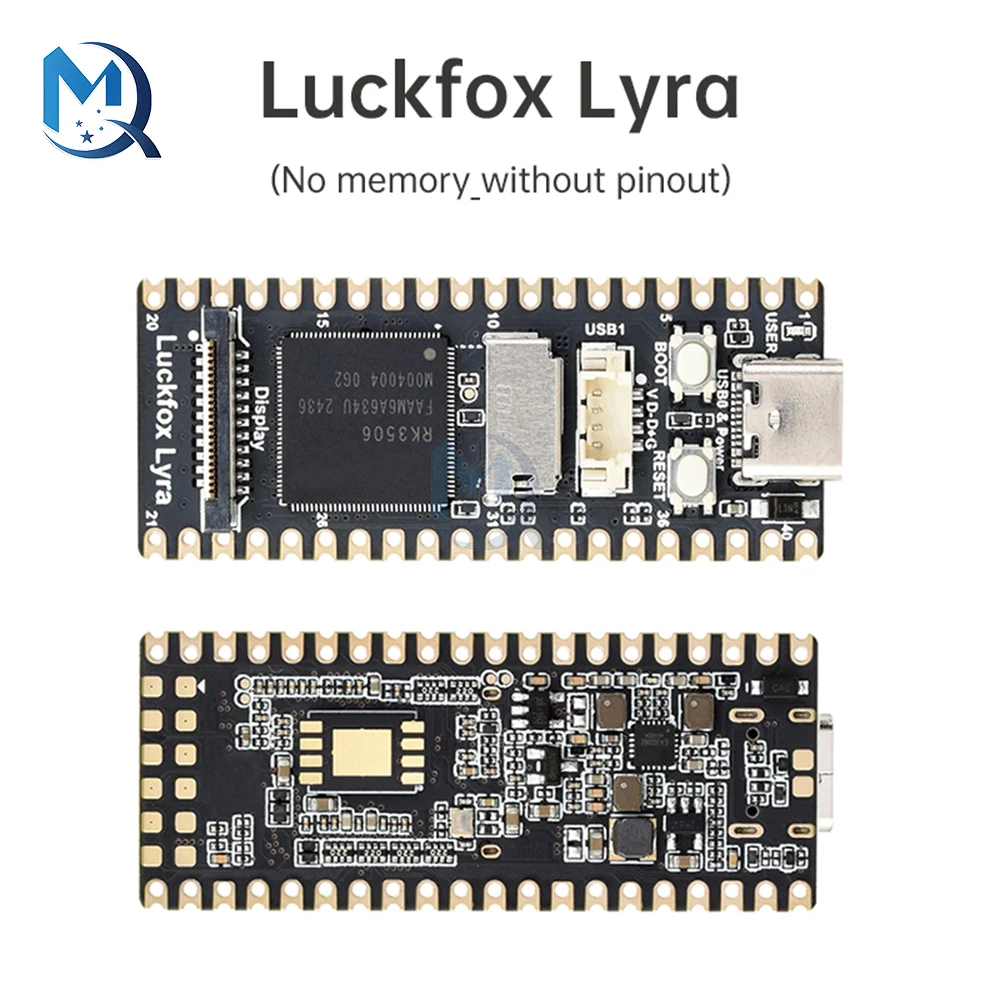 Luckfox Lyra Plus RK3506G2 Linux Micro Development Board, Integrates  Triple-core ARM Cortex-A7 and ARM