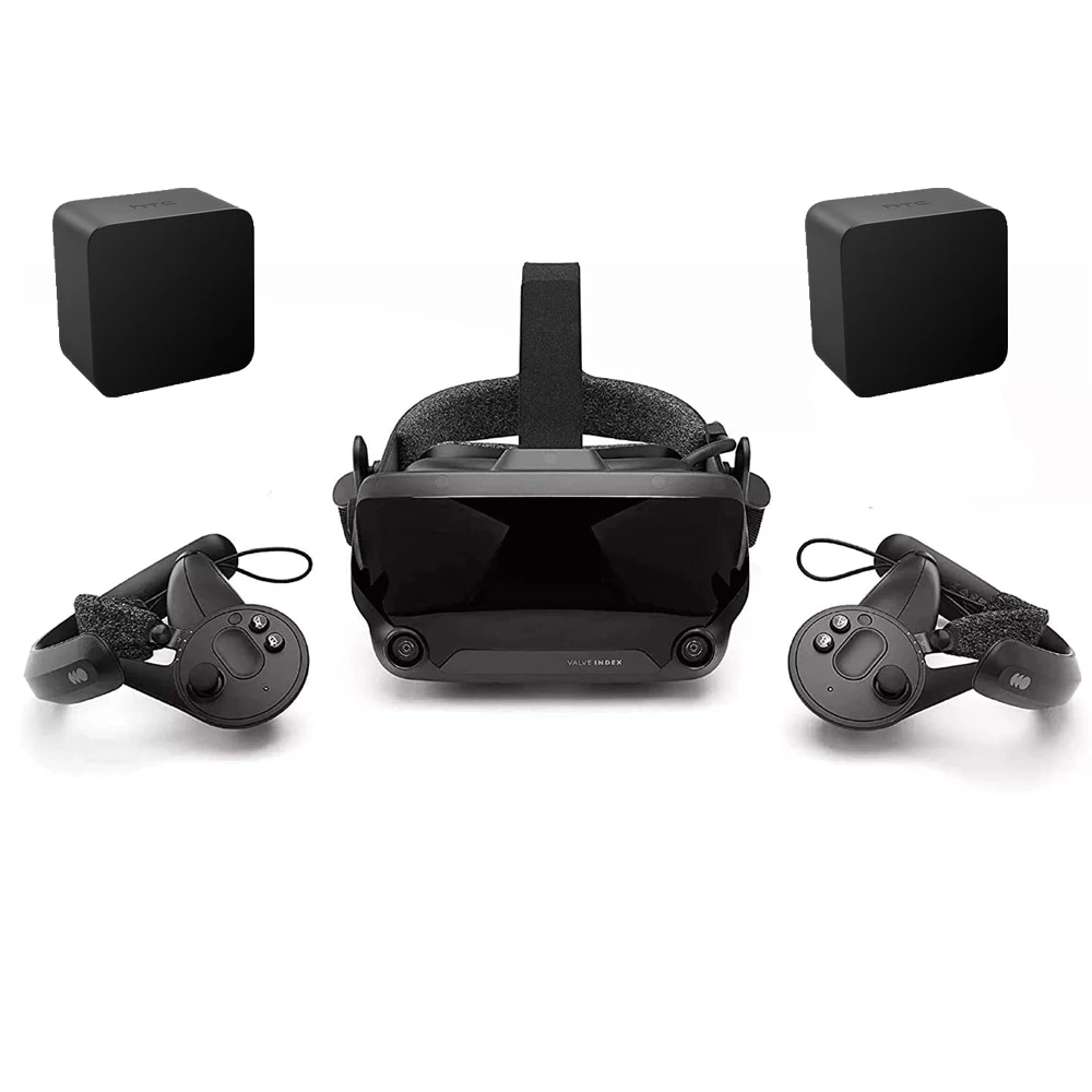 Valve Index full VR Kit Headset Base Stations Controllers steam VR