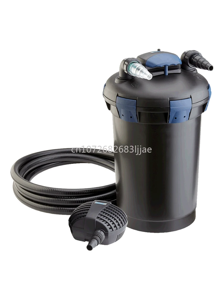 

Fish Pond Filter Pond External Filter Vat Outdoor Pool Water Circulation System Koi Filtration System